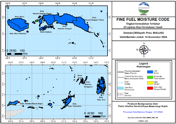 FFMC (Fine Fuel Moisture Code)